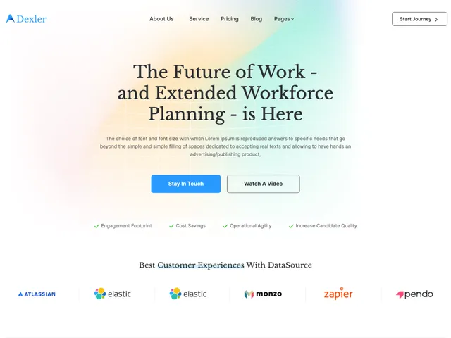 Dexler - Tailwind SaaS Tempalte Dexler Template