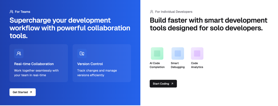 Shadcn UI Hero 12 Block | Worigami Shadcn UI Hero 12 Block | Worigami
